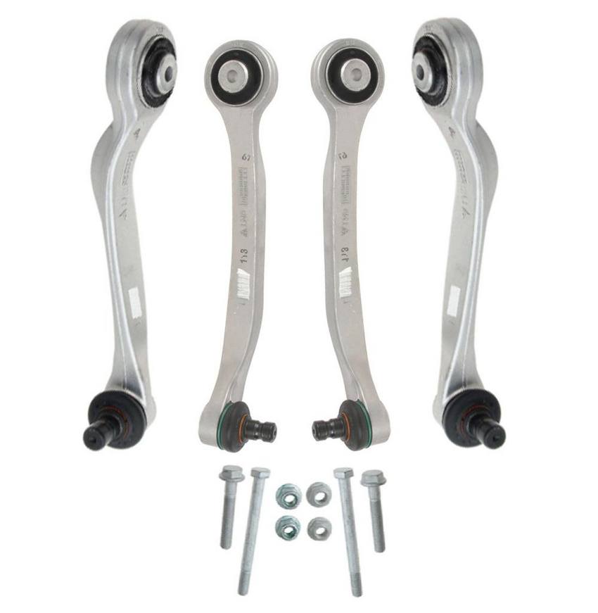 Audi Suspension Control Arm Kit - Front Upper (Forward and Rearward) 4E0407510G - Lemfoerder 3088365KIT